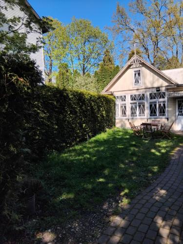 Zahrada ubytování Cottages Delloress