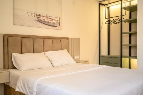 Postel nebo postele na pokoji v ubytování Premium wellness & spa