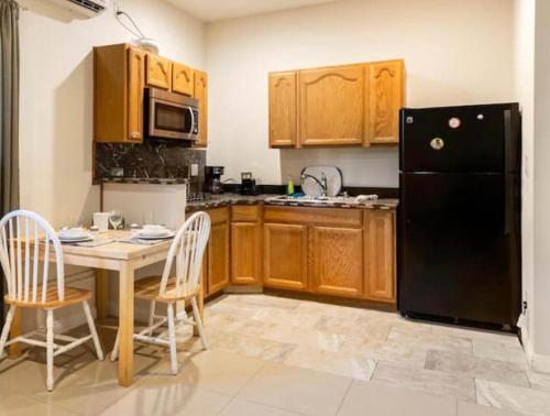 Dapur atau dapur kecil di charming guest house