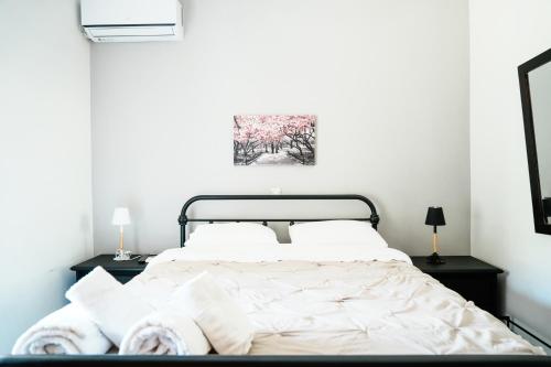Postel nebo postele na pokoji v ubytování Asteria Apartments