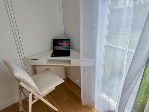 Superbe appartement avec belle vue jardin