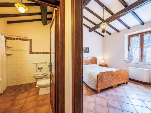Ένα ή περισσότερα κρεβάτια σε δωμάτιο στο Holiday Home Giuncheto-3 by Interhome