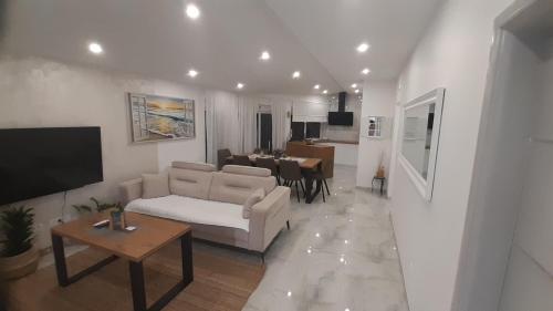 Televisyen dan/atau pusat hiburan di Apartmani Budimir