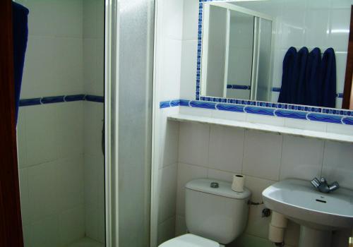 Phòng tắm tại Apartamentos Tamaragua