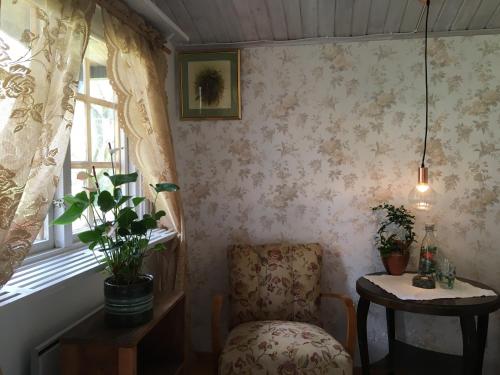 Istumisnurk majutusasutuses Berte Bed&Breakfast