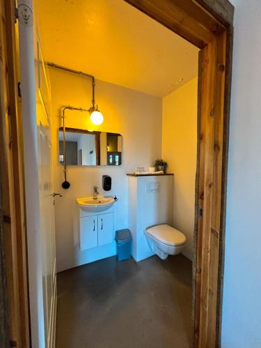 Ein Badezimmer in der Unterkunft Hotel Brú countryside