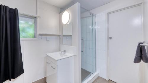 Koupelna v ubytování Motel 707