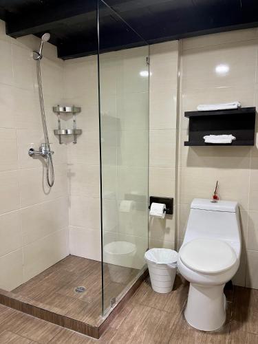 Salle de bains dans l'établissement MOKA HOUSE