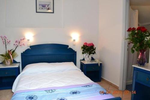 Postel nebo postele na pokoji v ubytování Hotel L&S lignos