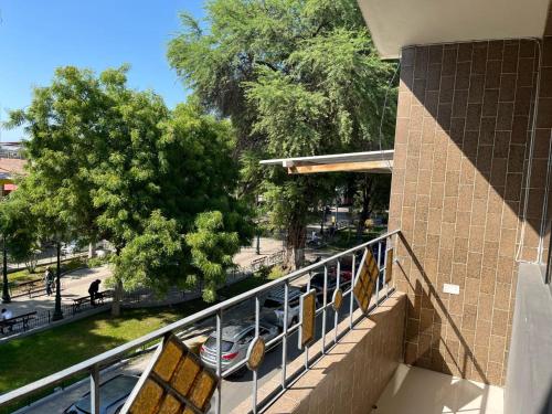 Balkón nebo terasa v ubytování Hospedaje bolognesi