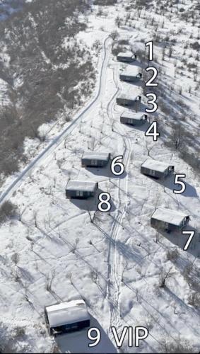 Almaty Hills VIP House durante l'inverno
