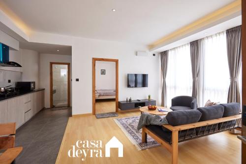 SK Apartments By Casadeyraにあるテレビまたはエンターテインメントセンター