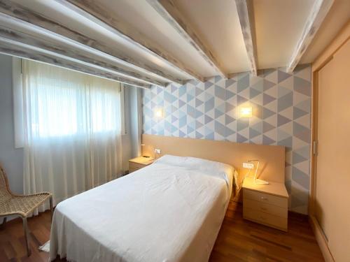 Postel nebo postele na pokoji v ubytování Apartamento privado. Calella
