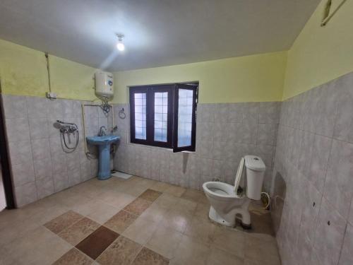 Ένα μπάνιο στο Snowberry Resort