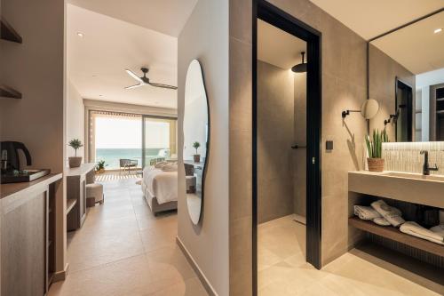Koupelna v ubytování Mosay All Suite Hotel
