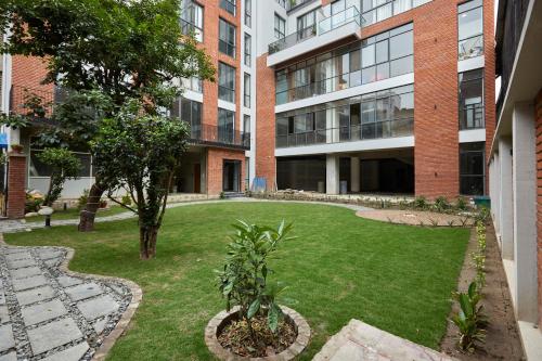 SK Apartments By Casadeyraにある庭