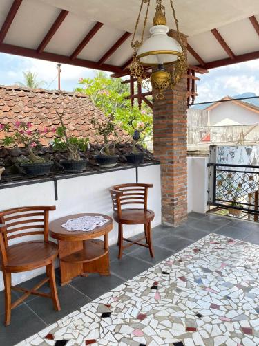 Balkoni atau teres di ADA Homestay
