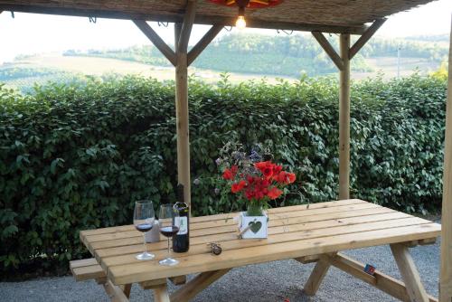 Taman di luar Agriturismo La Rovere - I Carrozzoni Gitani