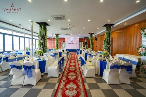 Εστιατόριο ή άλλο μέρος για φαγητό στο Van Phat Riverside Hotel