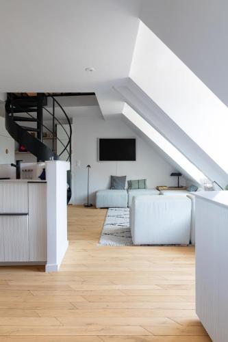 Mini loft in Notre Dame district, Île Saint-Louis, Paris