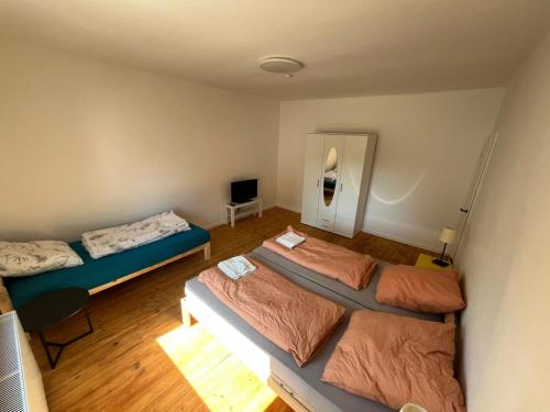 Postel nebo postele na pokoji v ubytování ME Apartments - Quartier Villmar