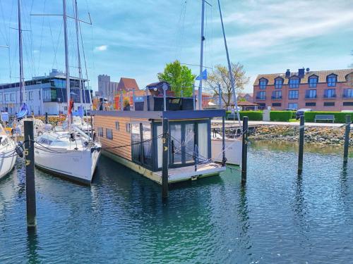 Výhled na řeku, která protéká v blízkosti prázdninového domu