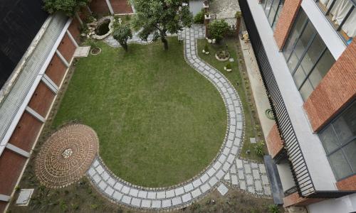SK Apartments By Casadeyraにある庭