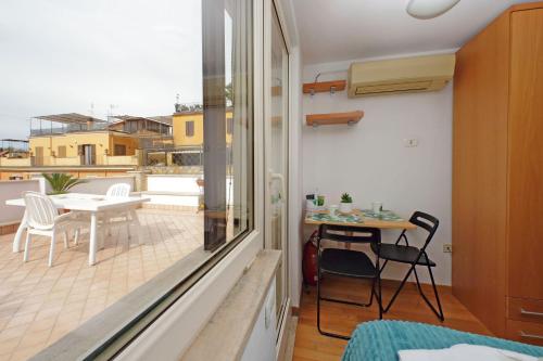 Magic Trastevere suite on roof terrace