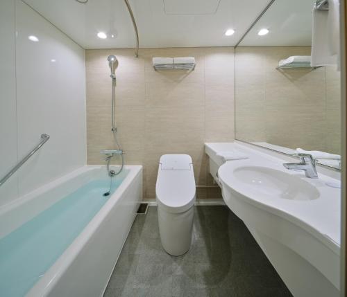 Ένα μπάνιο στο Hotel Nikko Himeji