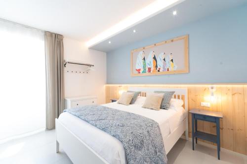 Postel nebo postele na pokoji v ubytování Velis - art & hospitality