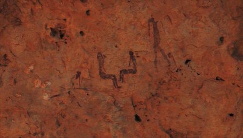 an old rusty metal with a writing on it at Aer Rural Apartment - Casillas Valle de Ayora in Jalance