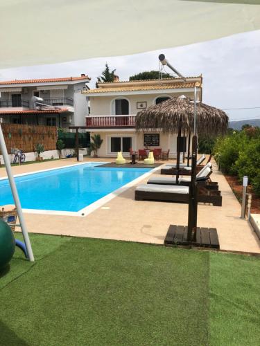 The swimming pool at or close to Villa Evenik