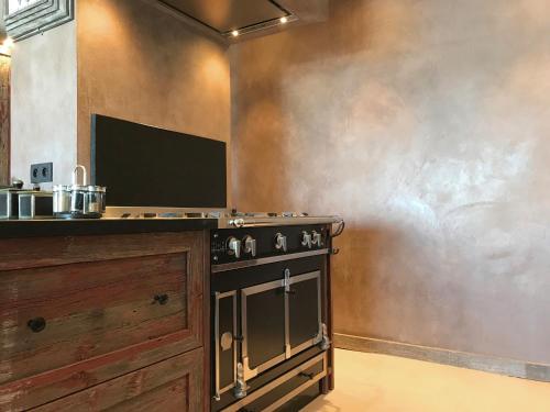 Cajun - Appartement familial au luxe discret - Garage Individuel privéにあるキッチンまたは簡易キッチン