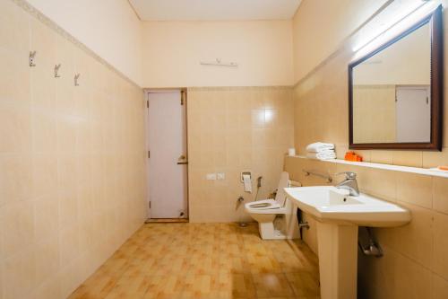 Koupelna v ubytování Boutique Villa by Hotel Saffron Leaf