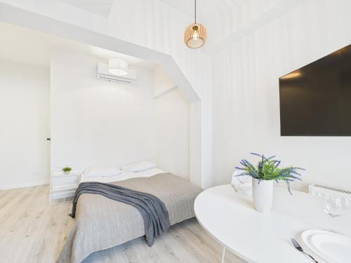 Bright Apartments with Air Conditioning Near the Copernicus Science Center in Warsaw by Noclegi Renters