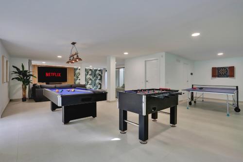 Stanza dei giochi di Prestige luxe villa pacific ocean solar energy