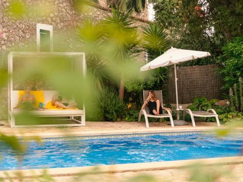 Πισίνα στο ή κοντά στο New Can Furios Hotel by Can Calco Hotels