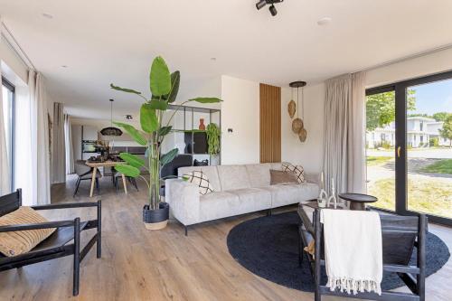 Et opholdsområde på Harderwold Villa Resort XL