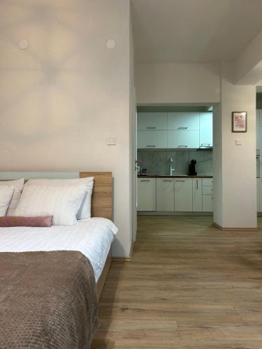 Krevet ili kreveti u jedinici u okviru objekta The Studio Apartment