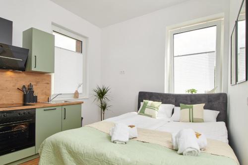 Dapur atau dapur kecil di HomeME Bad Oeynhausen City Netflix, Parkplatz, Küche, zentral