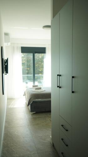 ARGUS apartmaniにあるベッド