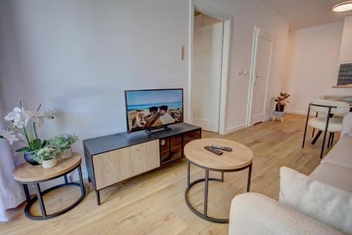TV o dispositivi per l'intrattenimento presso HelApart - Casa Baia