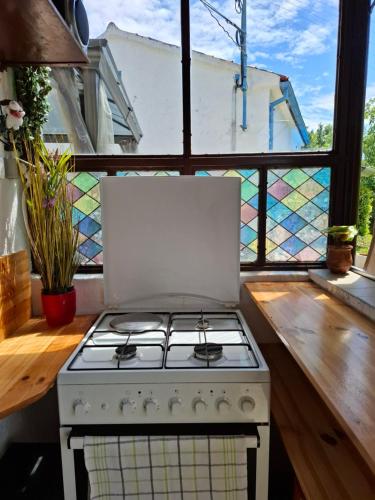 Η κουζίνα ή μικρή κουζίνα στο Holiday house Gioia Cristina