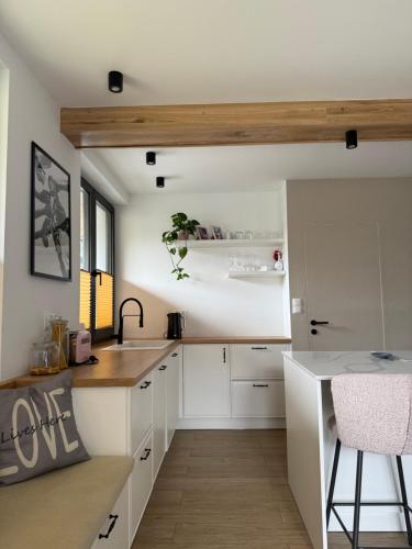 Kuchyňa alebo kuchynka v ubytovaní ApartSki 18d