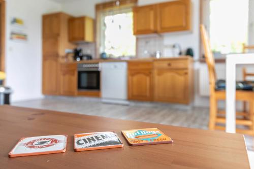 Dapur atau dapur kecil di Ferienwohnung Saustrup