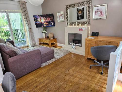 Μια τηλεόραση ή/και κέντρο ψυχαγωγίας στο Millbank Cottage, Kidderminster