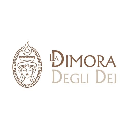 a logo for a dimora dell dealer at La Dimora Degli Dei in Carovigno