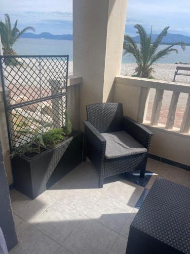 Ruang duduk di Apartmány Júlia
