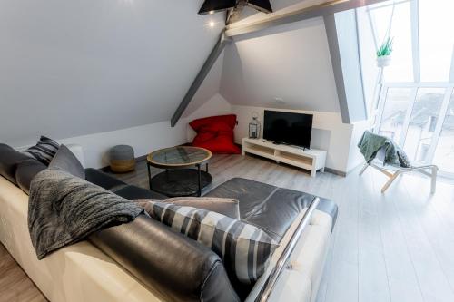 Μια τηλεόραση ή/και κέντρο ψυχαγωγίας στο Appartement L'observatoire