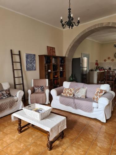 Posezení v ubytování Borgo Santo Stefano